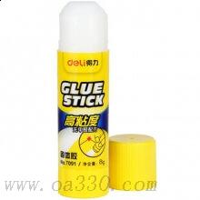 得力7091固體膠 粘度環(huán)保無甲醛配方8g膠棒超強(qiáng)粘合固體膠 12支/盒 單支價