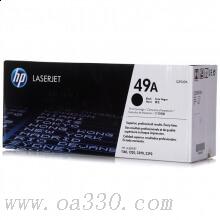 惠普 Q5949A 黑色硒鼓 49A適用LaserJet 1160打印機(jī) /顏色：黑色