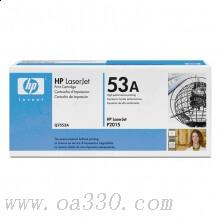 惠普 Q7553A 黑色硒鼓 53A適用LaserJet P2014/2015打印機(jī)系列 /顏色：黑色
