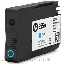 惠普(HP)L0S63AA 955XL高容量原裝青色墨盒 適用HP Officejet Pro 8210,8216,8710,8720,8730,7740