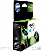 惠普(HP)L0S63AA 955XL高容量原裝青色墨盒 適用HP Officejet Pro 8210,8216,8710,8720,8730,7740