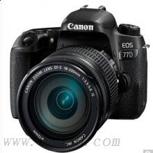 佳能 EOS 77D 單反套機(jī)套餐 含鏡頭18-200MM+灃標(biāo)讀卡器+包+鏡頭紙