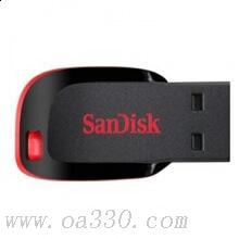 V閃迪 SDCZ50-064G-Z35 酷刃 USB2.0 U盤 黑紅色