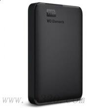西部數(shù)據(jù) WDBU6Y0040BBK Elements 新元素系列 2.5英寸 USB3.0 移動(dòng)硬盤 4TB 黑色