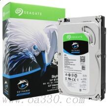 希捷 ST2000VX008 酷鷹系列 5900轉(zhuǎn)64M SATA3 監(jiān)控級(jí)硬盤 2TB 金屬銀色
