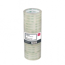 得力30173封箱膠帶45mm×60y×50um(6卷/筒)(高透)