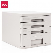 得力9772A四層文件柜(灰色)(只)