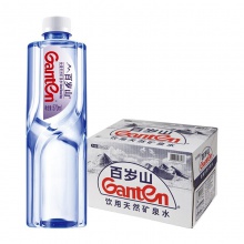 百歲山 景田 飲用天然礦泉水 570ml×24瓶 整箱裝 會(huì)議辦公用水 家庭健康飲用水