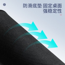 得力83005中國(guó)航天腕托鼠標(biāo)墊藍(lán)(藍(lán))(塊)