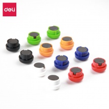 得力7823磁釘φ15mm(混)(12個/卡)