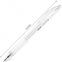 得力A057B-01中性筆0.5mm子彈頭(黑)