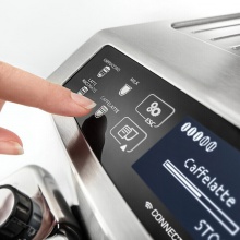德龍（Delonghi）咖啡機(jī) 意式全自動(dòng) 歐洲原裝進(jìn)口 LCD液晶觸控中文面板 一鍵式制作多達(dá)8種 ECAM510.55