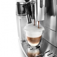 德龍（Delonghi）咖啡機(jī) 意式全自動(dòng) 歐洲原裝進(jìn)口 LCD液晶觸控中文面板 一鍵式制作多達(dá)8種 ECAM510.55