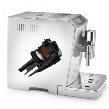 德龍（Delonghi）咖啡機(jī) 意式全自動(dòng) 歐洲原裝進(jìn)口 LCD液晶觸控中文面板 一鍵式制作多達(dá)8種 ECAM510.55