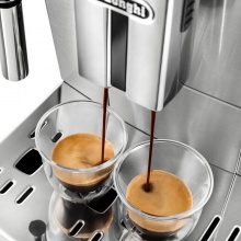 德龍（Delonghi）咖啡機(jī) 意式全自動(dòng) 歐洲原裝進(jìn)口 LCD液晶觸控中文面板 一鍵式制作多達(dá)8種 ECAM510.55