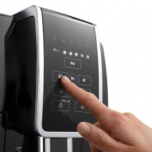 德龍（Delonghi）全自動咖啡機 家用辦公室 美式\/意式濃縮咖啡 奶泡機咖啡豆 咖啡粉兩用 ECAM350.15.B