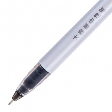 得力A426學生中性筆0.5mm全針管(黑)