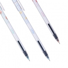 得力A472大容量中性筆0.5mm全針管(黑