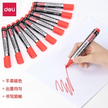 得力思達S552可加墨記號筆(紅)(支)