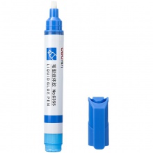得力6355筆形液體膠(藍色)(10ml/卡)
