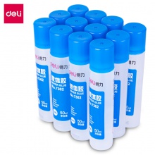 得力7302液體膠(無色)(50ml/瓶)