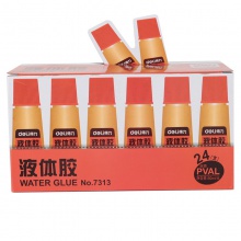 得力7313液體膠(黃)(瓶)