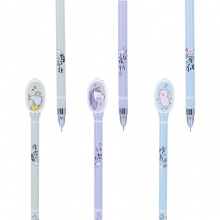 得力A532中性筆0.35mm全針管(黑)(支)