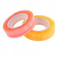 得力30023彩色文具膠帶12mm×30y×38um(混)(2卷/卡)