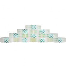 得力30015文具膠帶12mm×30y×38um(12卷/筒)