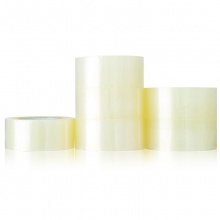 得力30285封箱膠帶55mm×200y×45um(6卷/筒)(普透)