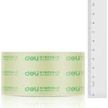 得力30246超市封箱膠帶48mm×40y×50um(卷)(高透)