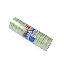 得力30011文具膠帶12mm×14y×38um(12卷/筒)