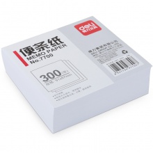 得力7700便條紙91×87(白)(包)