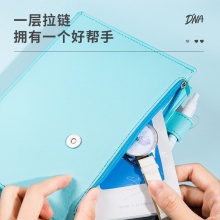 得力22220收納記事本(淺藍(lán))(本)