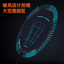 安格耐特F2109全碳一體羽毛球拍(藍(lán))(單支裝)