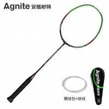 安格耐特F2145羽毛球拍(綠+紅)(單支裝)