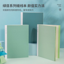 得力FB540-3縫線本(綠目)(包)