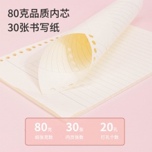 得力NA530-1活頁替芯(康奈爾)(本)