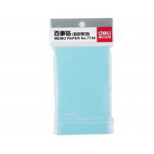 得力7739記事貼(混)76×126mm(包)