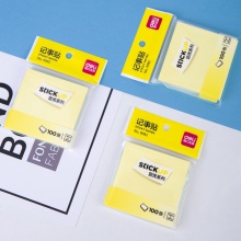 得力9082記事貼(混)76×76mm(包)