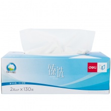 得力MH2130-02盒裝抽取式紙面巾(混)(5盒/提)