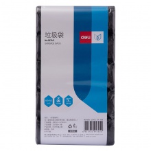 得力18742垃圾袋(黑色)(40×45)(5卷/包)