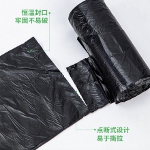 得力18816垃圾袋(黃)(30只/卷)450×450背心式