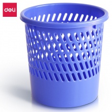 得力9553圓形字紙簍(紫)(只)