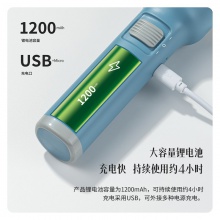 得力3662A_LED手電筒(藍(lán)色)(卡)