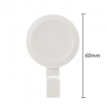 得力19360掛鉤(3kg)(圓形)(白色)(3只/卡)