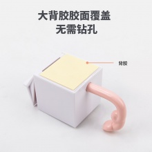 得力19365奶牛創(chuàng)意掛鉤(白色)(1個/卡)