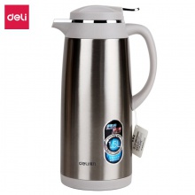 得力8961保溫壺(本色)(個(gè))1.5l玻璃內(nèi)膽