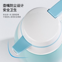得力8964保溫壺(藍)(個)1.6l玻璃內膽
