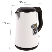 得力85604電熱水壺（1.7L）(白)